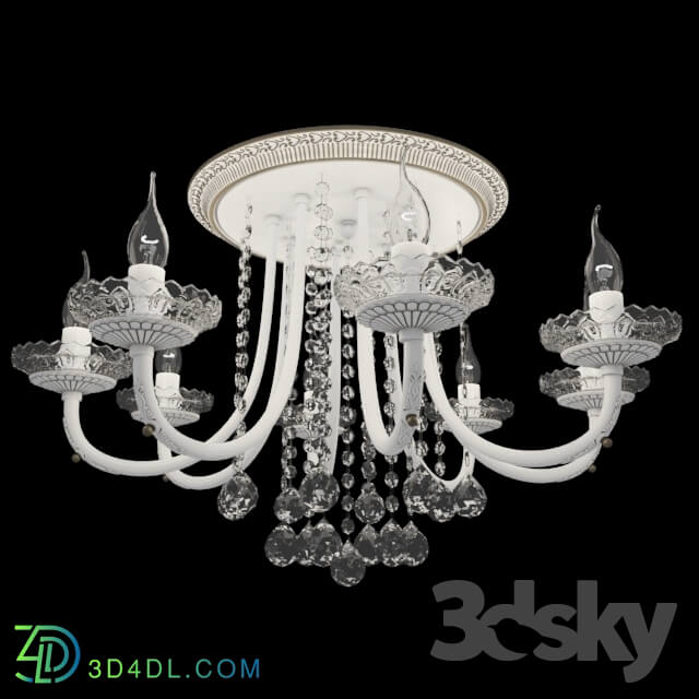 Ceiling light - Ceiling chandelier ODEON LIGHT BARRA 2698 _ 8C