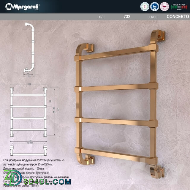 Towel rail - Margaroli Concerto