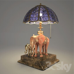 Table lamp - Lamp Elephant 