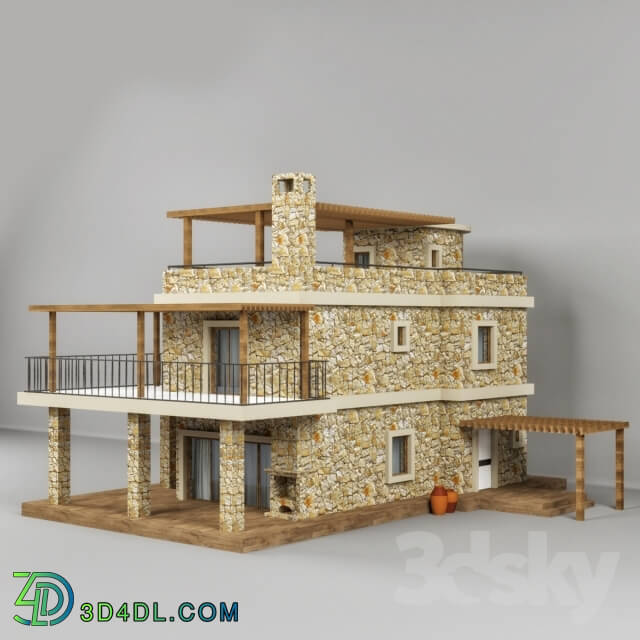 Building - stone house