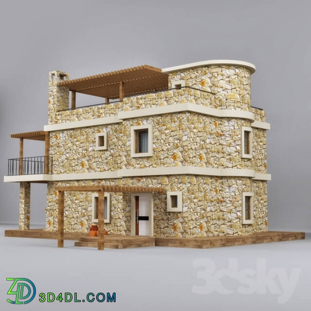 Building - stone house