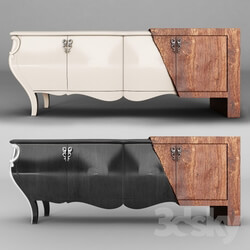 Sideboard _ Chest of drawer - Wood Console 