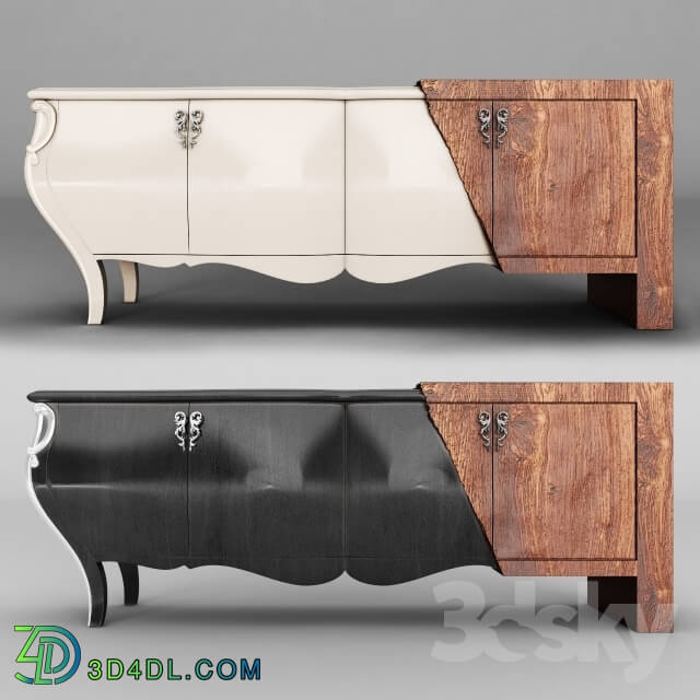 Sideboard _ Chest of drawer - Wood Console