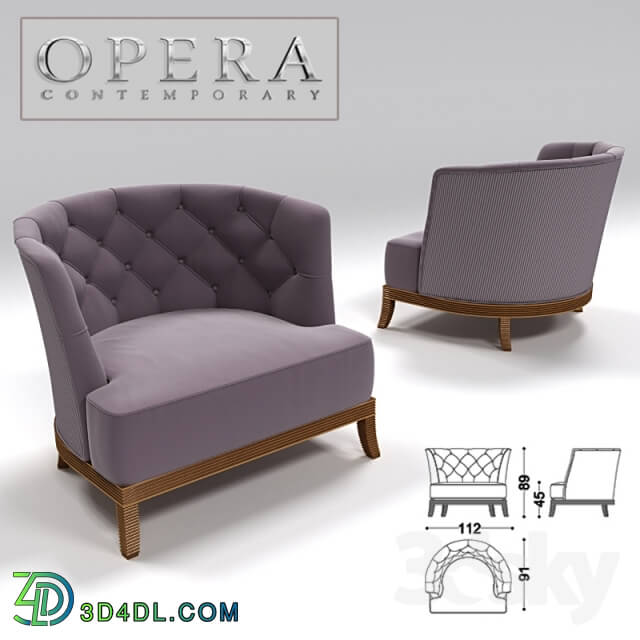 Arm chair - Opera Contemporary Parsifal 40071 _ I