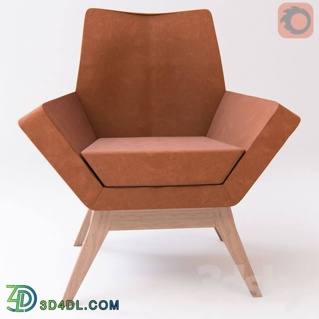 Arm chair - Armchair Pixie Orange