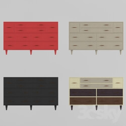 Sideboard _ Chest of drawer - wardrobe_ 8-drawer Dresser 