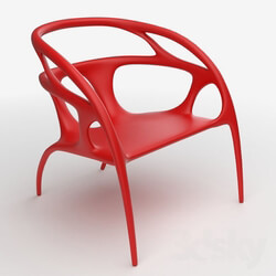 Chair - Organic Design Plastic Chair 