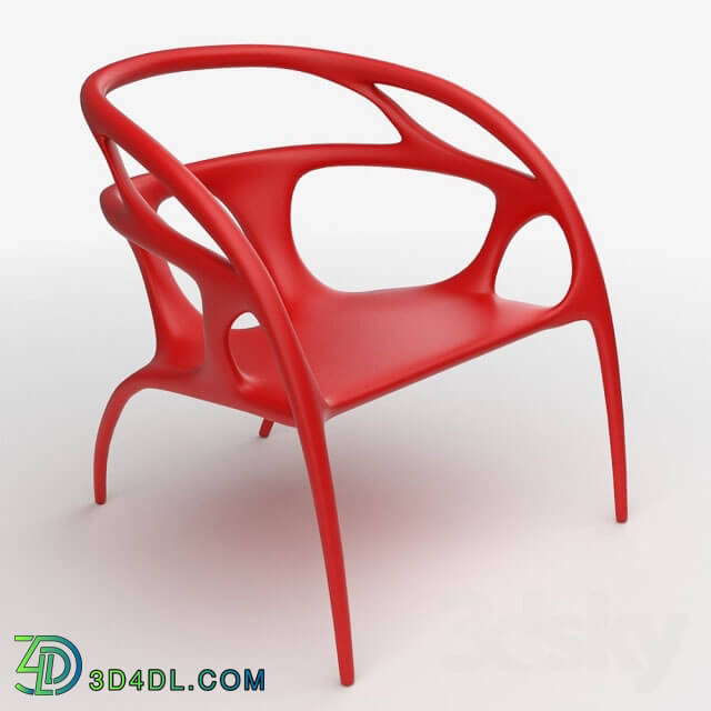 Chair - Organic Design Plastic Chair