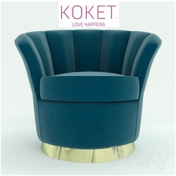 Arm chair - BESAME CHAIR by KOKET 