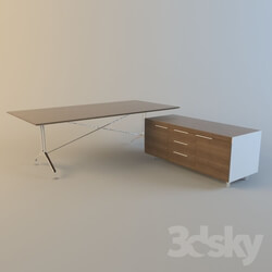 Office furniture - Desk with pedestal 