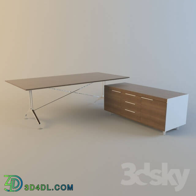 Office furniture - Desk with pedestal