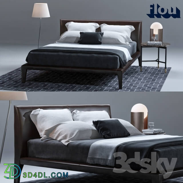 Bed - FLOU Alicudi bed