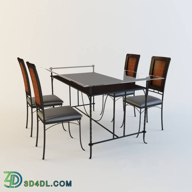 Table _ Chair - Forged table