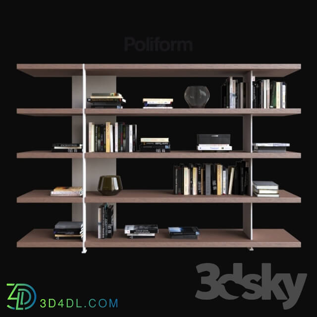 Wardrobe _ Display cabinets - POLIFORM VARENNA LIBRERIE BRISTOL