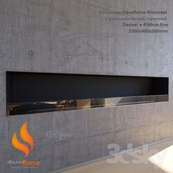 Fireplace - Biofireplace Decoflame Montreal 