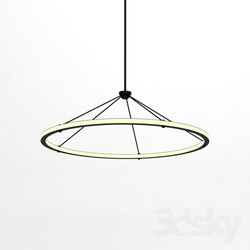 Ceiling light - Halo Circle Pendant by Paul Loebach 