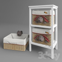 Miscellaneous - Shelves with baskets 
