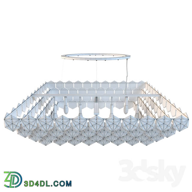 Ceiling light - Chandelier made of glass Garda Decor