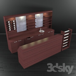 Restaurant - Bar counter_bar racks_instant racks 