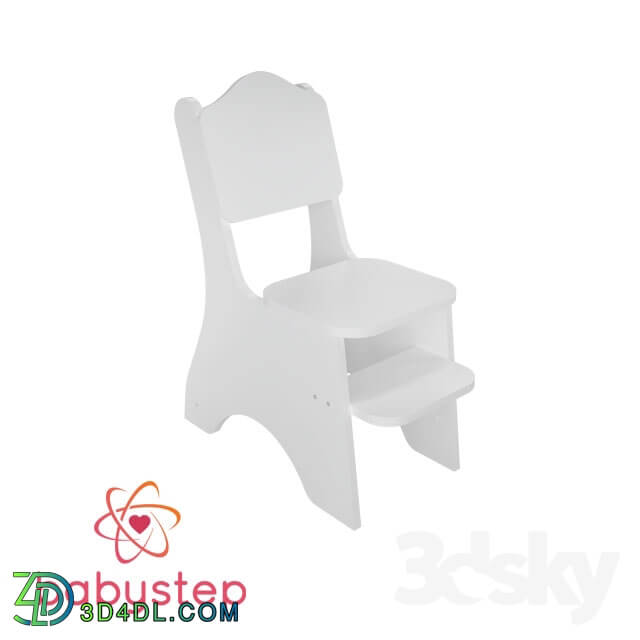 Table _ Chair - OM Children__39_s chair babystep Classics_ with adjustable footboard