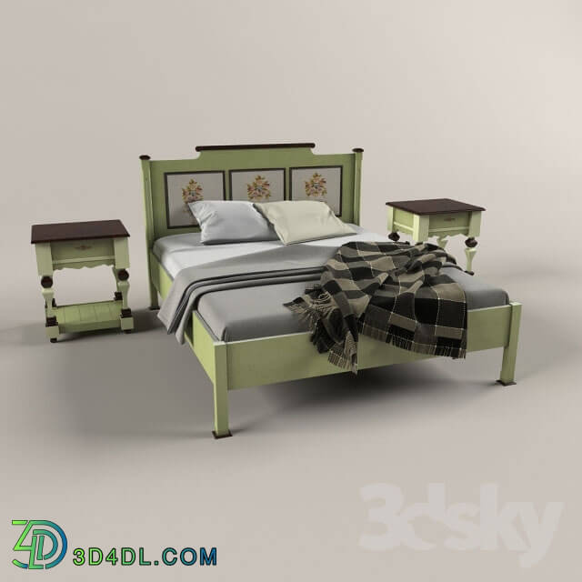 Bed - Country Suite Bed double