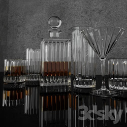 Food and drinks - Boulevard Cut Crystal Barware Collection 