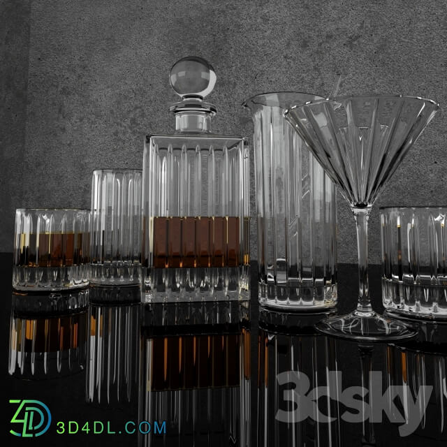 Food and drinks - Boulevard Cut Crystal Barware Collection