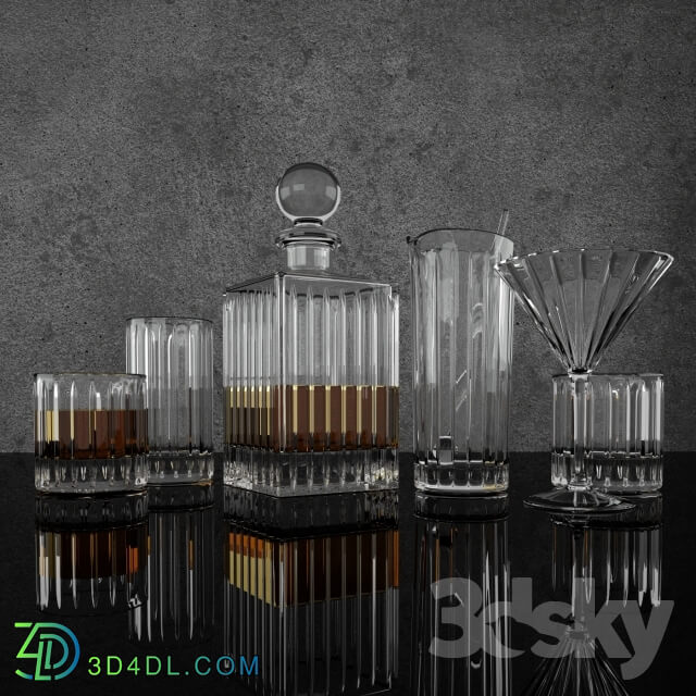 Food and drinks - Boulevard Cut Crystal Barware Collection