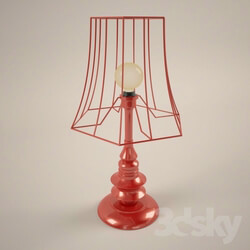 Table lamp - Lamp red 