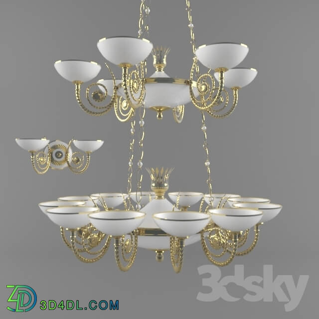 Ceiling light - Chandelier and Sconce