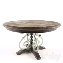 Table - table Treviso Round Dining 