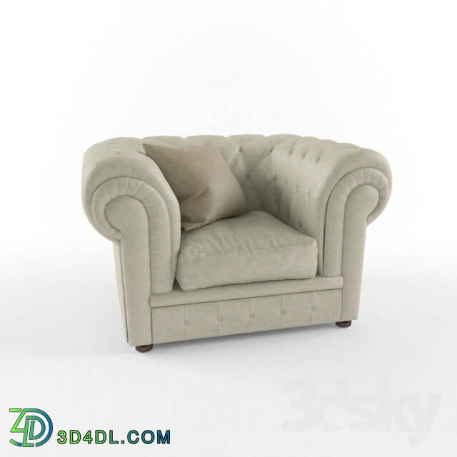 Arm chair - Chesterfield armchair
