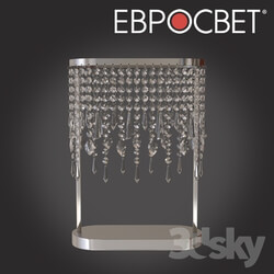 Table lamp - OM LED desk lamp with crystal Eurosvet 80413_1 Sicilia 
