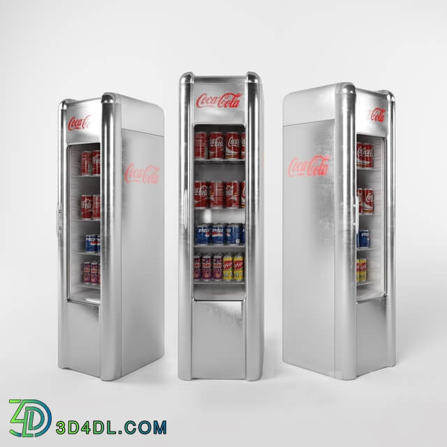 Household appliance - Coca-Cola Refrigerator
