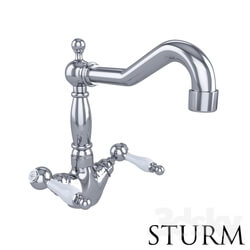 Faucet - The mixer for a sink of STURM Emilia double-lever 