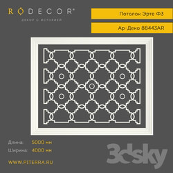 Decorative plaster - Ceiling RODECOR Erte F3 88443AR 