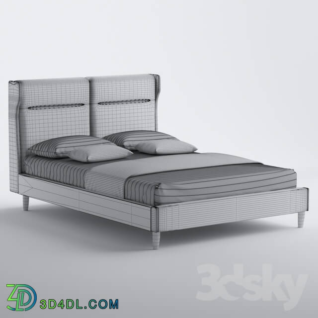 Bed - Bed Halmar Santino