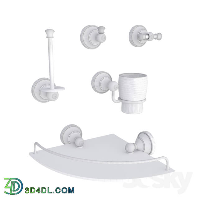 Bathroom accessories - OM Accessories Fixsen Bogema Gold for the bathroom