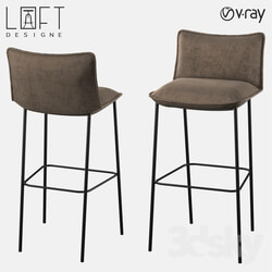 Chair - Bar stool LoftDesigne 1485 model 