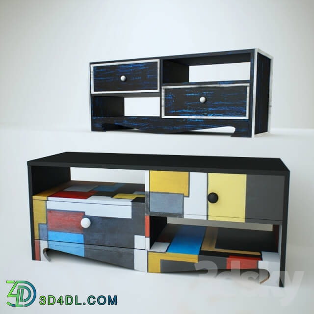 Sideboard _ Chest of drawer - Cabinets Interior_ handmade