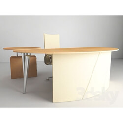 Office furniture - writing desk with an armchair MASTER POINT 