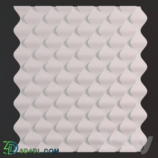 3D panel - Decorative wall panel 06