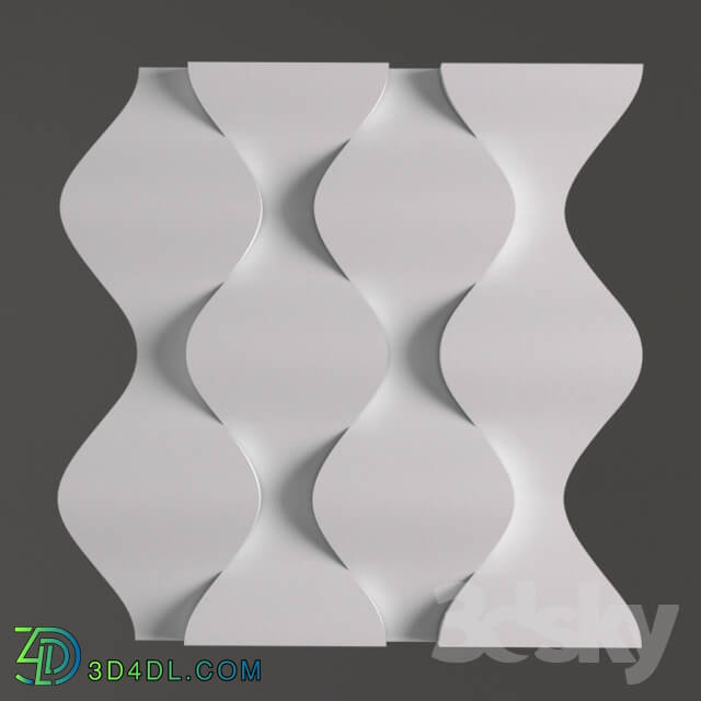 3D panel - Decorative wall panel 06