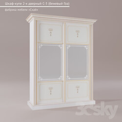 Wardrobe _ Display cabinets - Wardrobe 2-door C-3 