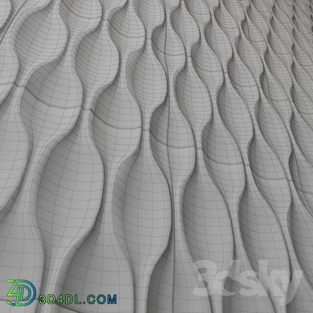 3D panel - 3d panel Design Blade