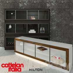Sideboard _ Chest of drawer - Cattelan Italia Hilton 