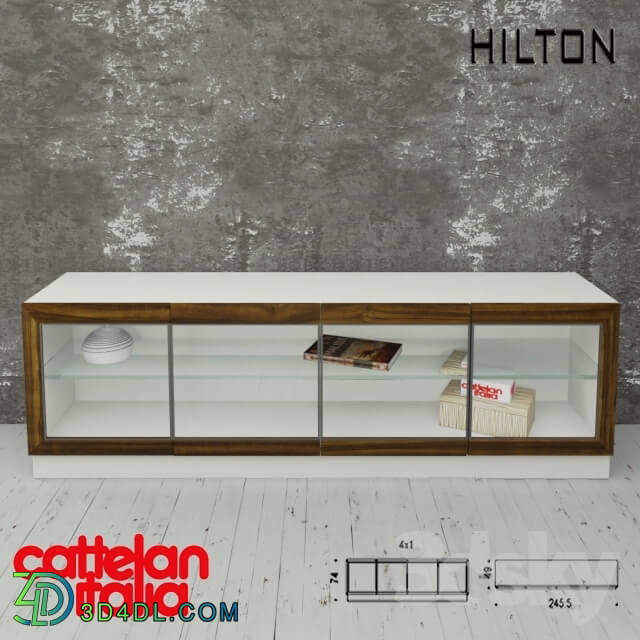 Sideboard _ Chest of drawer - Cattelan Italia Hilton