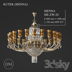 Ceiling light - KUTEK _SIENNA_ SIE-ZW-24 