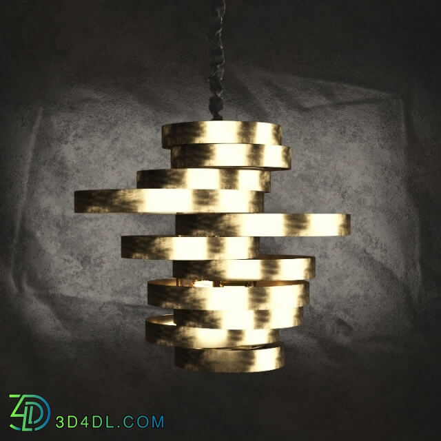 Ceiling light - Luster Golden Rings