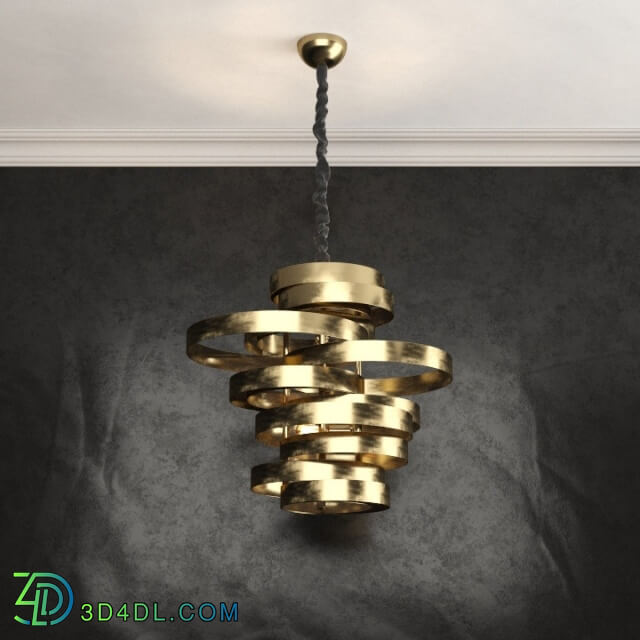 Ceiling light - Luster Golden Rings